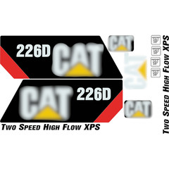 Compatible with 226D Decal Kit Skid Steer Stickers – FREE SHIPPING – 3M VYNYL