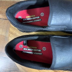 Skechers Shoes Men 11 Black Slip-On Work Nanpa Groton Slip Resistant Memory Foam
