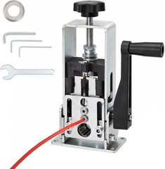 Portable Manual Wire Stripping Machine 0.06-1 in Hand Crank Wire Stripper Tool