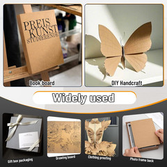 JNENERY 10 Chipboard Sheets 8.5 X 11″, 22Pt Book Board for Bookbinding