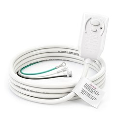7.2FT LCDI A/C Power Cord Replacement 20 Amp 240V 4800W NEMA 6-20P Plug 12/3 AWG