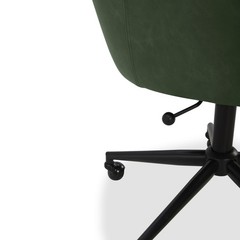 Greyson Office Chair Olive Upholstered Swivel Adjustable Desk Chair