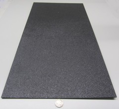 Black ABS Sheet 1/8″ (.125″) X 12″ X 24″ Haircell Textured One Side, 2 Units