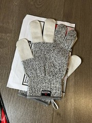 New NoCry CutGuard Cut Resistant Gloves Level 5 – Reinforced Fingers – Size M