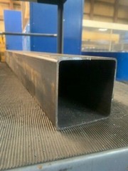 Steel Square Tube 4″ x 4″ x 84″ Long x 1/8″ Wall (0.125″)