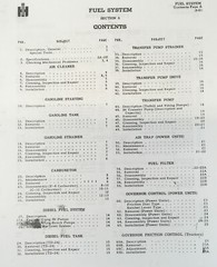 International Fuel System Service Manual For Iud-9 Id-9 Ud-9 Ud-9A Wdr-9 Engine