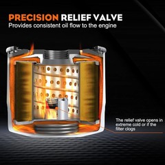 Vehicle-Specific AM125424 Oil Filter for John Deere Tractors – Easy Installation