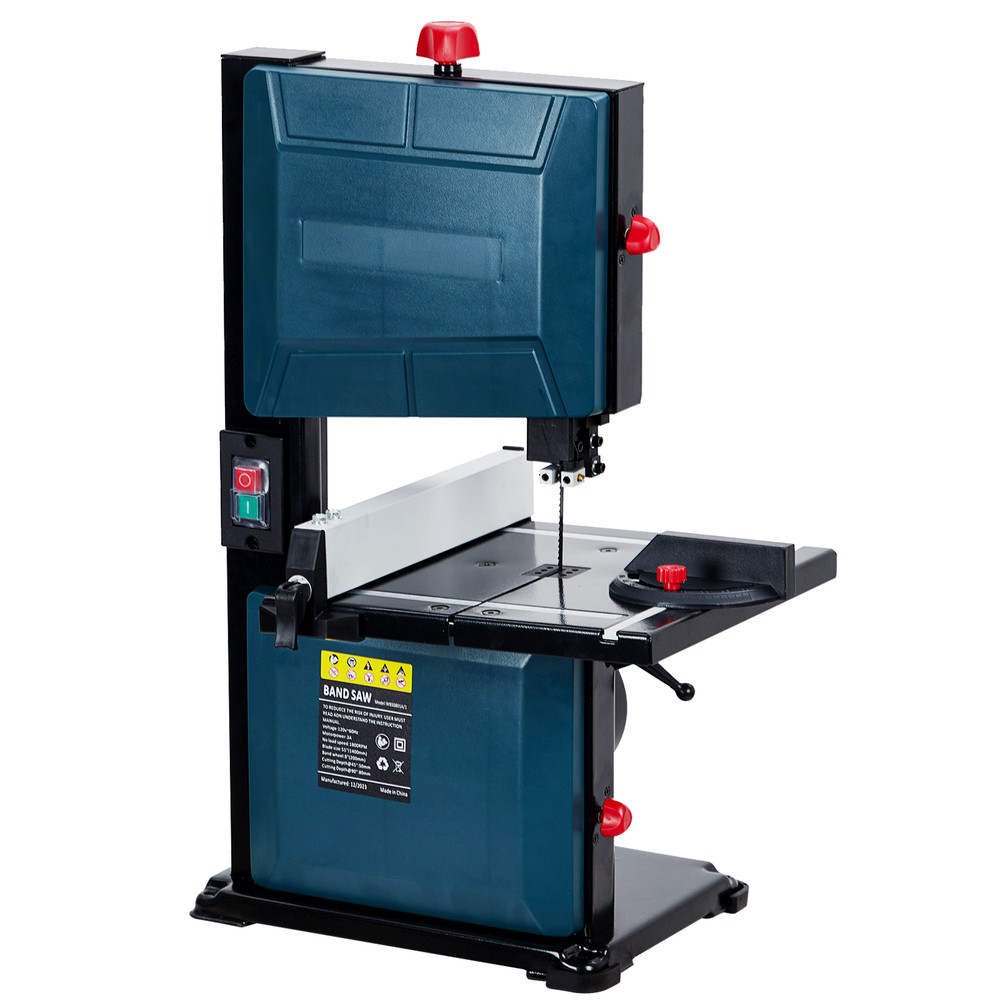 Garvee 8″ Band Saw 0-45° Tilt 3A 1800RPM Copper Motor Benchtop w/ Fence 1800RPM