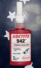 Loctite 542 50mL Thread Sealant (50mL) 1.69 FL. OZ. 237051 EXP 03/2026 1 Bottle