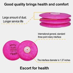 2091 P100 Replacement Particulate Filters Respirator for6000 6200 6800 7000 FF-4