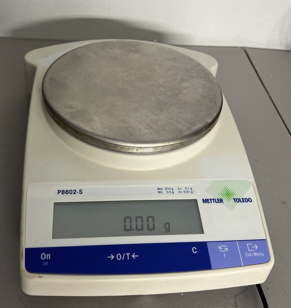 Mettler Toledo Balance Scale PB602S 610g 0.01g FACT Tested Working