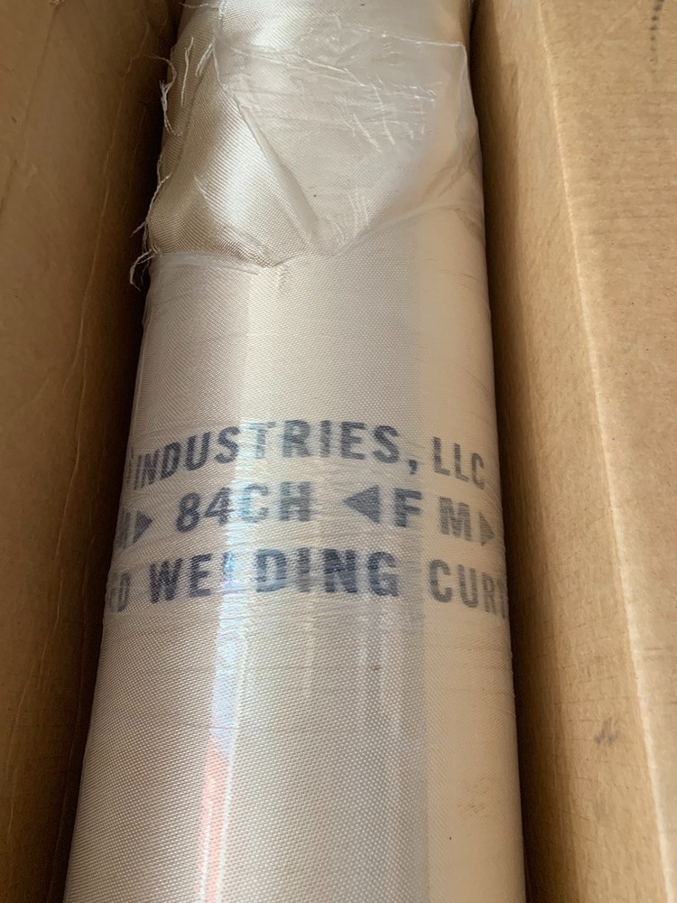 AVSIL 84CH WELDING GRADE SILICA FABRIC Melt Point: 3000°F 36″ x 5 Feet
