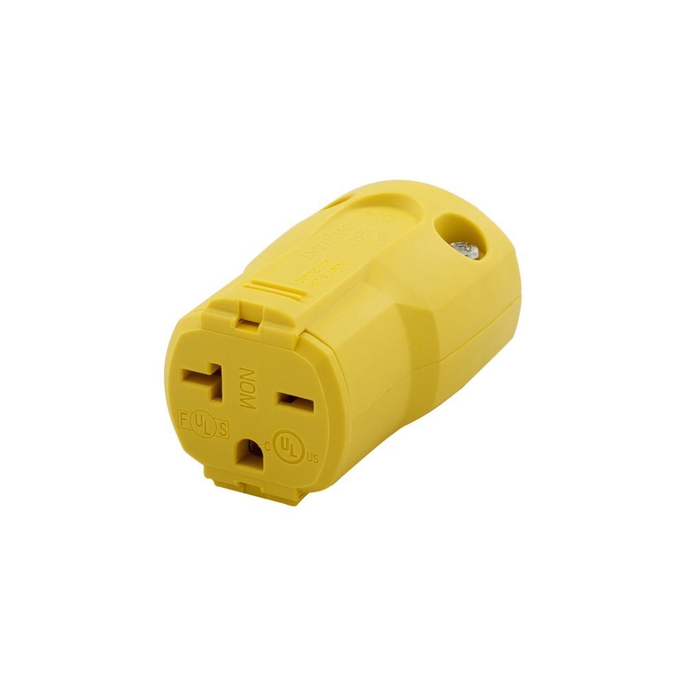 Eaton Arrow Hart AH5469Y quick grip straight blade connector, #16-#12 AWG, 20A,