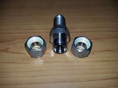 Swagelok SS-600-61 , 3/8 Bulkhead union, qty of 10