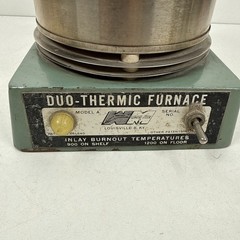 Vintage Whip Mix Duo-Thermic Model A Dental Furnace Burnout Oven