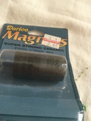Magnets Super Strong Ceramic 3/4″ Round Shape 8 Pieces #10754 Darice NOS NIP