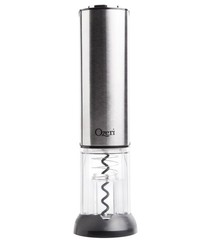 Ozeri Extravo Electric Wine Opener in Stainless Steel with Auto Silver