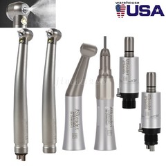 ASkeadnt Dental E-generator LED High Speed/Low Speed Handpiece Kit 2Hole/4Hole