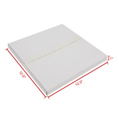 Set of 100 Album Paper Box Vinyl Record LP Shipping Mailer Boxes 12.5″x12.5×1/2″