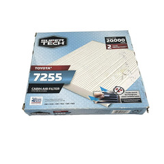 Super Tech Cabin Air Filter 7255, for Select Toyota Vehicles