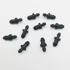 50 Pack Drip Irrigation Plugs 1/4″ Tubing Fittings End 6.35 millimeters