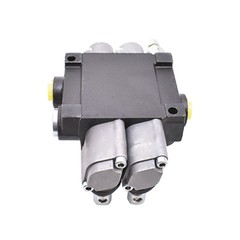 Hydraulic Control Valve Double Acting 2 Spool 3600 PSI 13 GPM SAE Ports