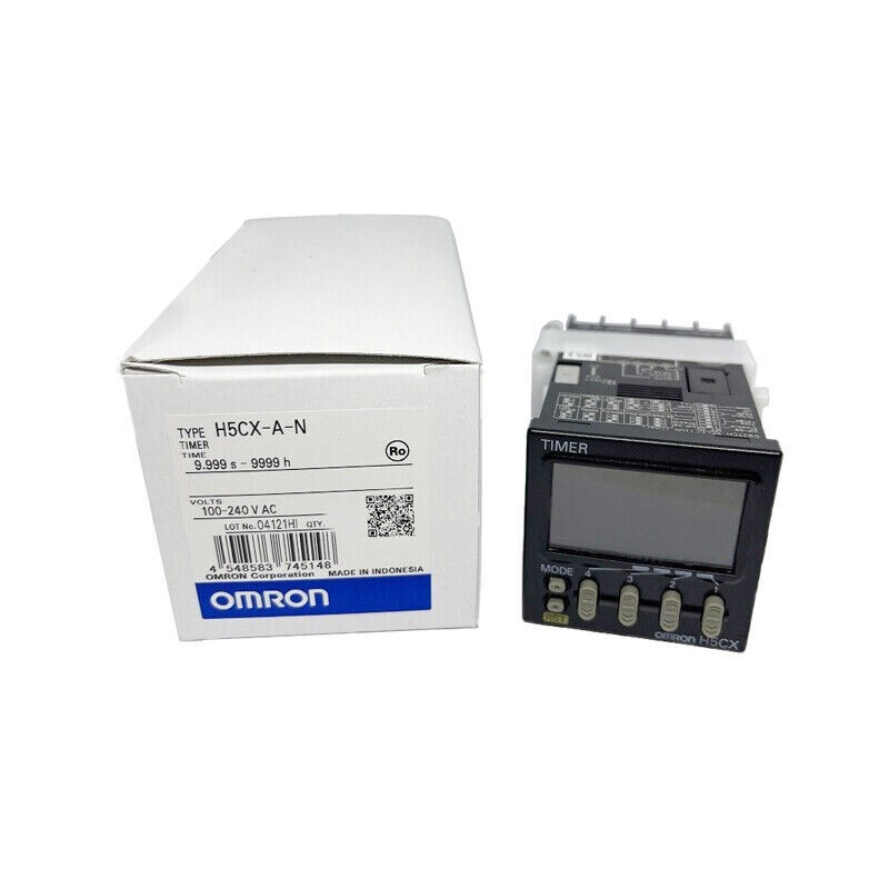 Long warranty New in Box OMRON H5CX-A-N H5CXAN 100-240VAC Timer Original