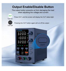 Wanptek Adjustable Lab Power Supply DC 30V 60V 120V
