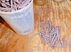 2”- Fluted Hardened Concrete Masonry nails –Carbon steel 4.5 pounds
