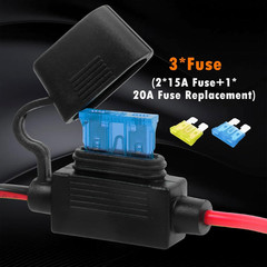 13.1Ft / 4M Adapter Plug Socket with Eyelet Terminal 16 AWG cable length hole in