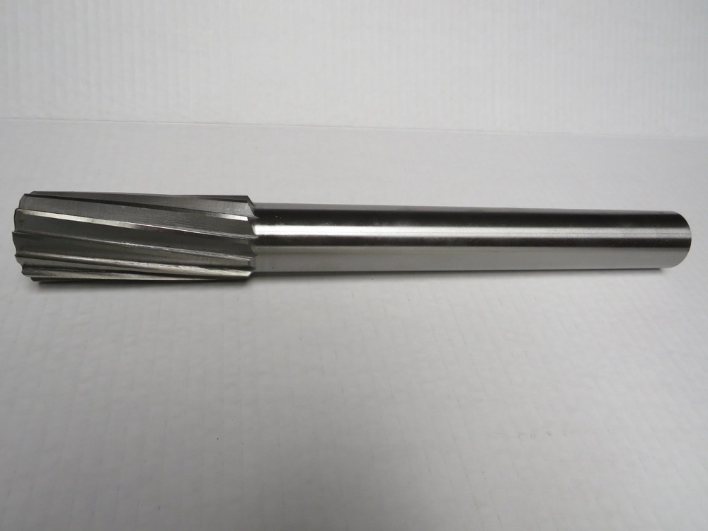 CHUCKING REAMER: 1-1/2″ DIA X 3-1/2″ FLUTE LENGTH X 12-1/2″ OAL, 12 FLUTES , HSS