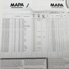 Mapa Krytech 582 Metal Work Gloves Size XL / 10 Oil & Water Resist ANSI 4 2 Pair