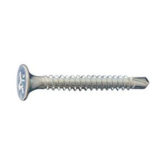 Phillips Flat Head #6-20x 1-5/8″ Self Drilling Sheet Metal Tek Screws Zinc, 5000