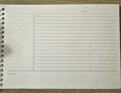 iQ Notes Organizer Tablet – Spiral Bound – 80 Sheets – 6 x 8.5 Inches (2 pack)
