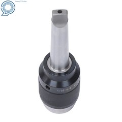 1/32-5/8 Keyless Chuck MT3 Integral Shank Steel Construction for Lathe Mill