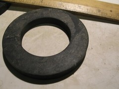 NEW 2PCS FASTEST SEALING / ISOLATION RUBBER WASHERS 2.1 X 3.5 X .375″ P7938