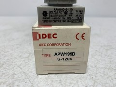 Idec APW199D-G-120V Pilot Light 120V LED Green 22mm