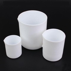 30/50/100/150/200/250/300/400/500/1000ml PTFE Measuring Beaker Cup Labware 1 pcs