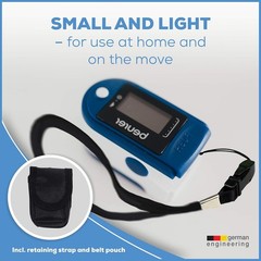 Beurer PO50 Fingertip PULSE OXIMETER, Blood Oxygen Saturation Heart Rate Monitor