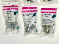 Mixed Lot SharkBite Apollo PEX Fittings Valves Clamps Tees Elbows Push Fit – New