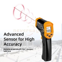 LCD Digital Non-contact Laser IR Infrared Thermometer Temp Meter Temperature Gun