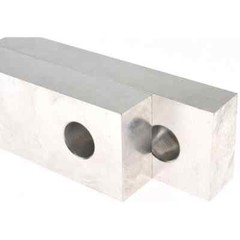Gibraltar 6-1/8″ Wide x 2″ High x 1″ Thick, Flat/No Step Vise Jaw Soft, Alumi…