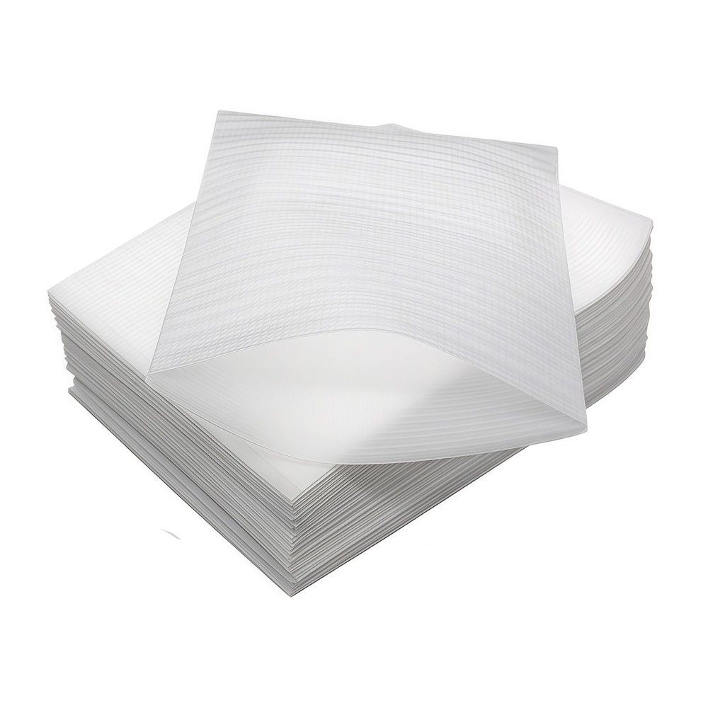 Ericotry 100 Pcs 4 X 6in Foam Wrap Sheets Cushioning Pouches White