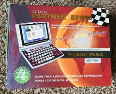 Ectaco Partner EP800 English to Polish Talking Dictionary & Audio PhraseBook F50