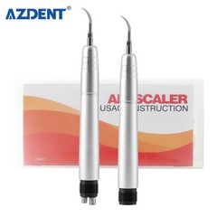 Dental Ultrasonic Air Perio Scaler Handpiece Hygienist 2/ 4Holes 3 Tips AZDENT