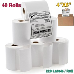 Thermal Shipping Labels 4″ x 6″Compatible 1744907 Dymo 4XL LabelWriter 220/Roll
