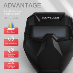 True Color Auto Darkening Welding Goggles Welder Glasses