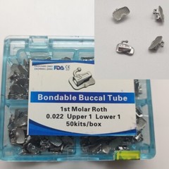 10Boxes Dental Buccal Tubes 1st Roth 022 U1/L1 Mesh Base With Mark 50sets/box
