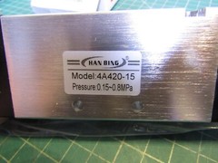 1 – HAN BING 4A420-15 Double Air Piloted Pneumatic Valve 0.15~0.8MPa. NEW in Box