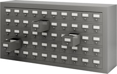 50 Drawers Metal Storage Drawer Cabinet Hardware Organization Storage Box